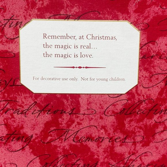 Our Christmas Together Hallmark Keepsake Ornament 1997 Couple Sleigh Ride - Picture 8 of 8